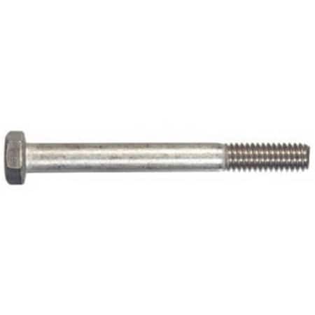 Hillman 316, 3/8"-16 Hex Head Cap Screw, Plain Stainless Steel, 2-1/2 in L, 25 PK 270025